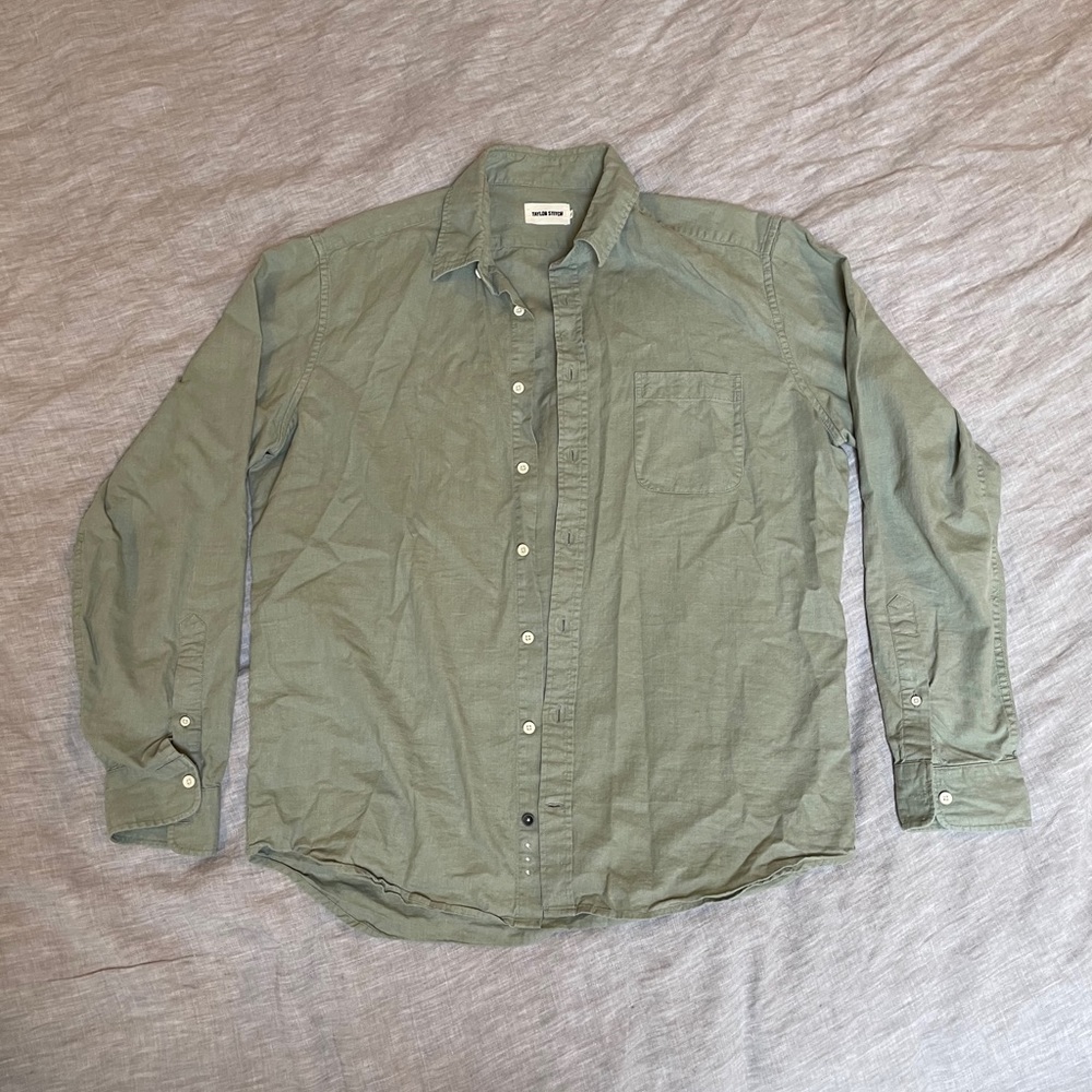 Taylor Stitch California in Hemp Poplin